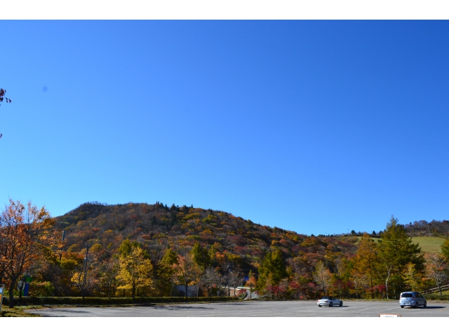 第三駐車場から萩太郎山