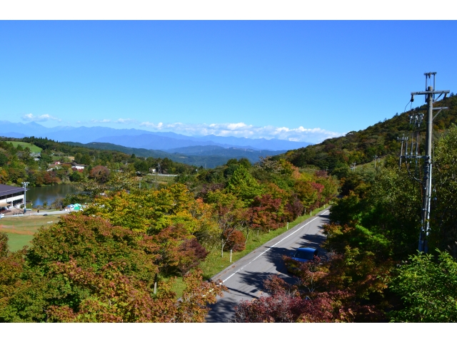 高原道路終点付近